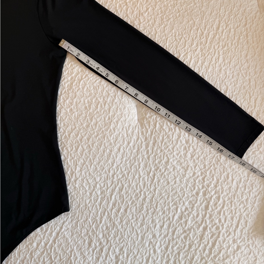 Abercrombie & Fitch Soft A&F Turtleneck Bodysuit – Black, Size XL - Picture 10 of 10